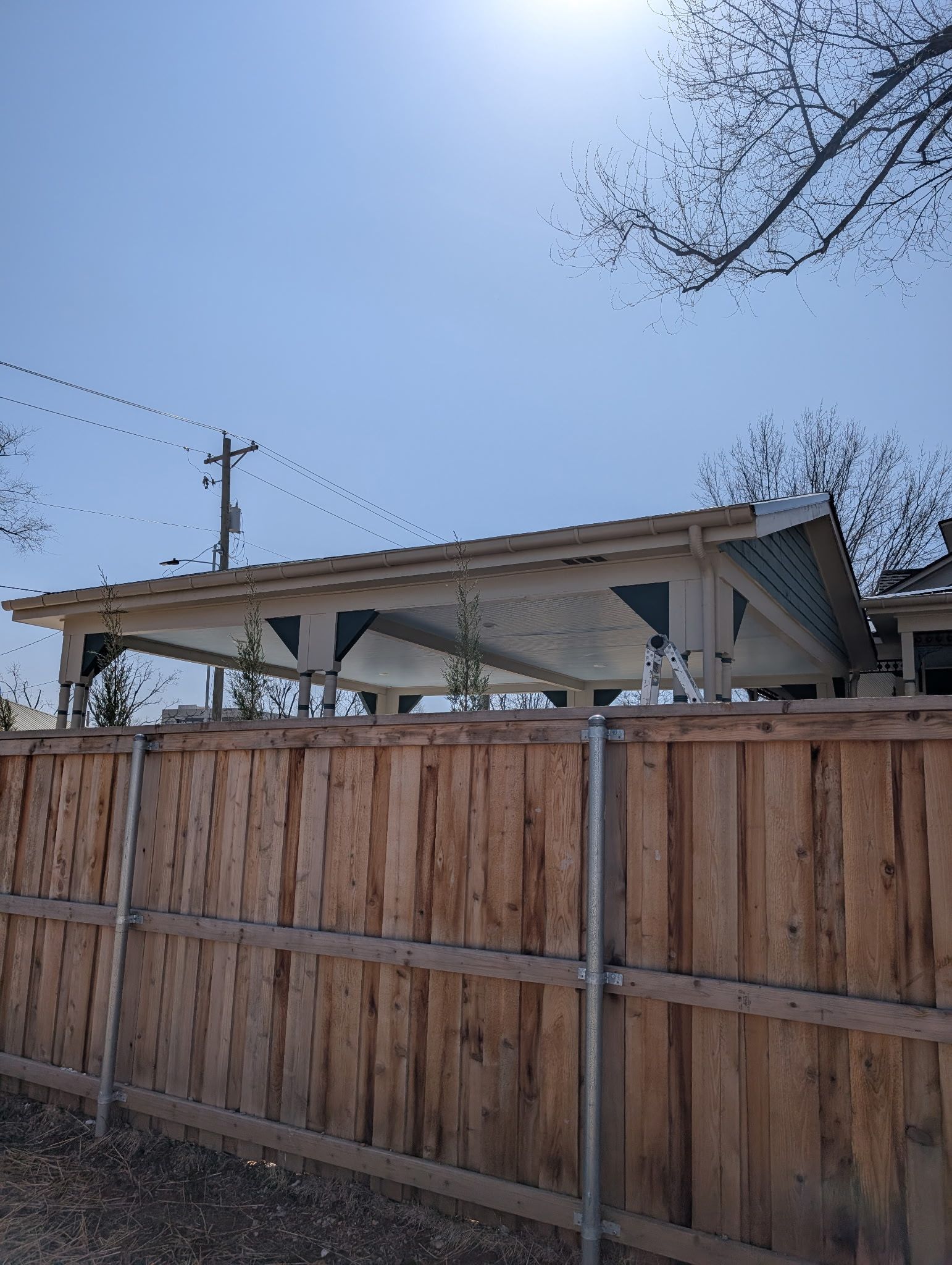 after picture of the work done by Hog Trough 