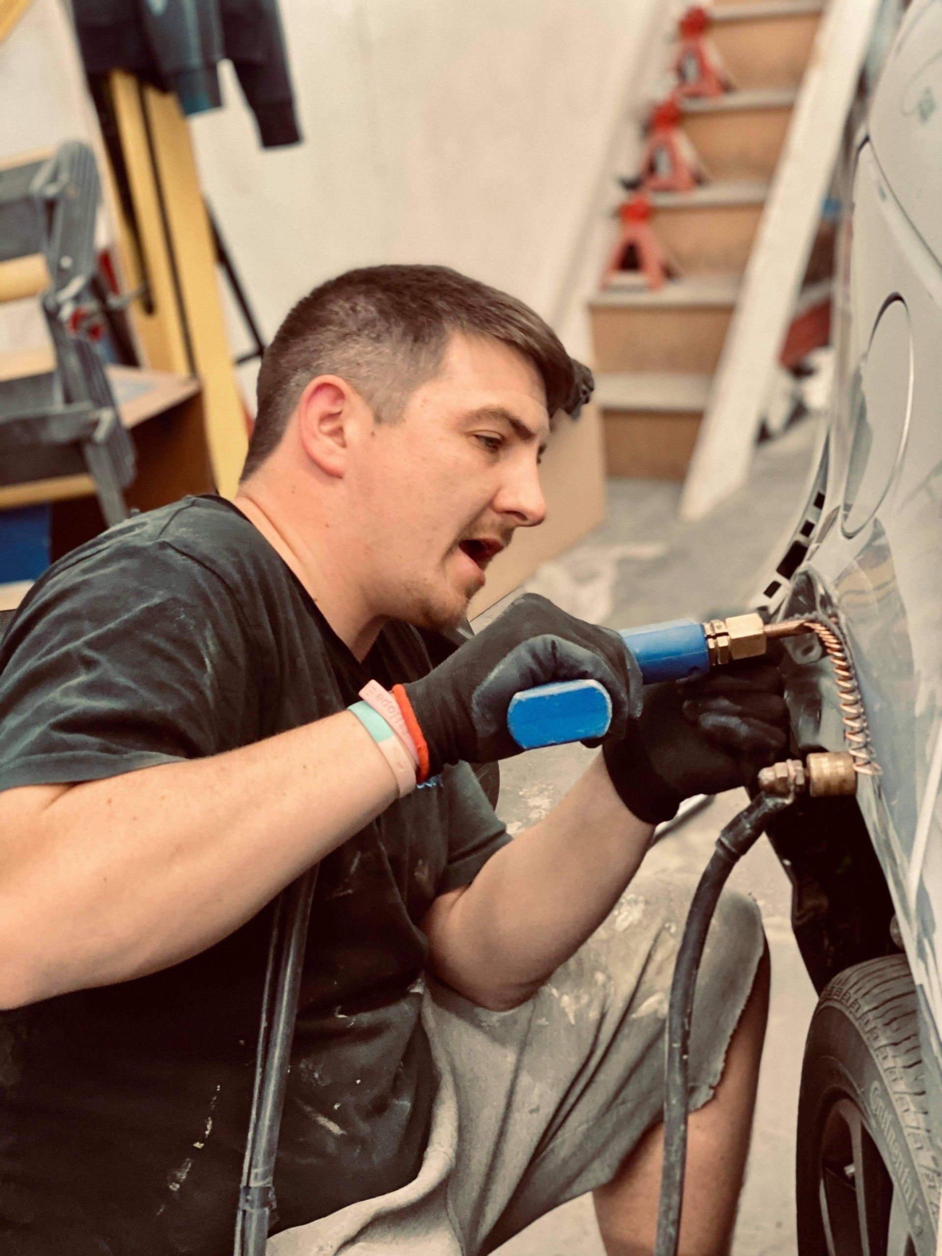 Insurance Claims & Repairs - Land Rover Discovery Sport (During)