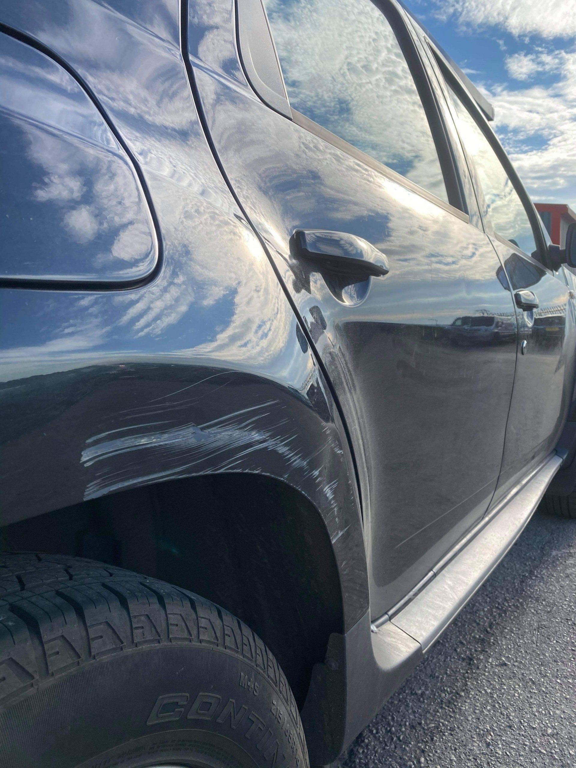 Scratches & Scuffs - Dacia Duster (Before)