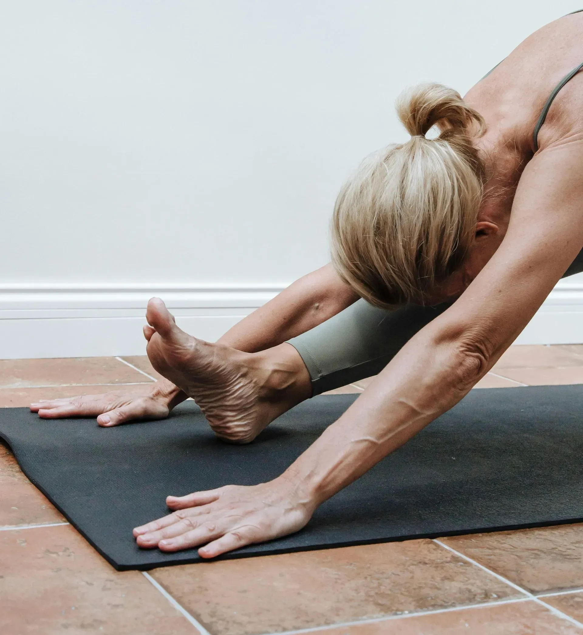Woman doing yoga