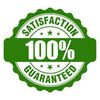 Satisfaction Guaranteed Green and white
