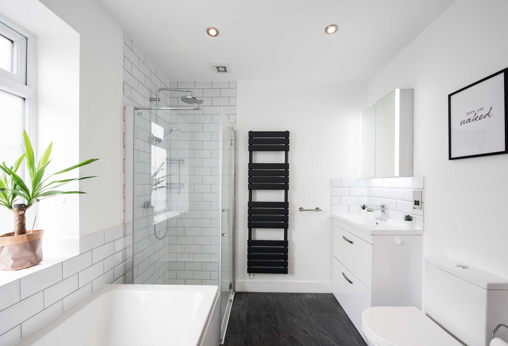 White style bathroom — Atlanta, GA — HomeBook Pro Linx