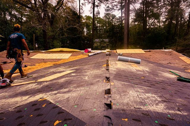 Ongoing roof installation — Atlanta, GA — HomeBook Pro Linx