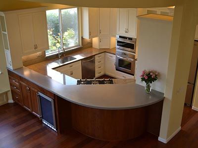 Wooden Kitchen Design - Santa Rosa kitchen redesign in Santa Rosa, CA