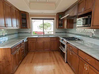Front View Kitchen Design - Santa Rosa kitchen redesign in Santa Rosa, CA