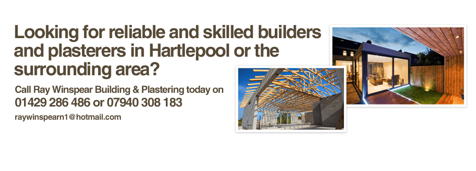 Builders - Hartlepool & Billingham - Ray Winspear Building & Plastering - plastering