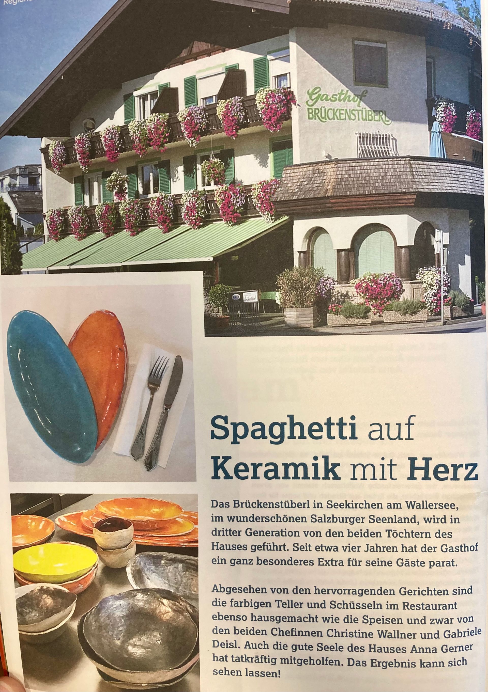 Referenz Brückenstüberl Seekirchen