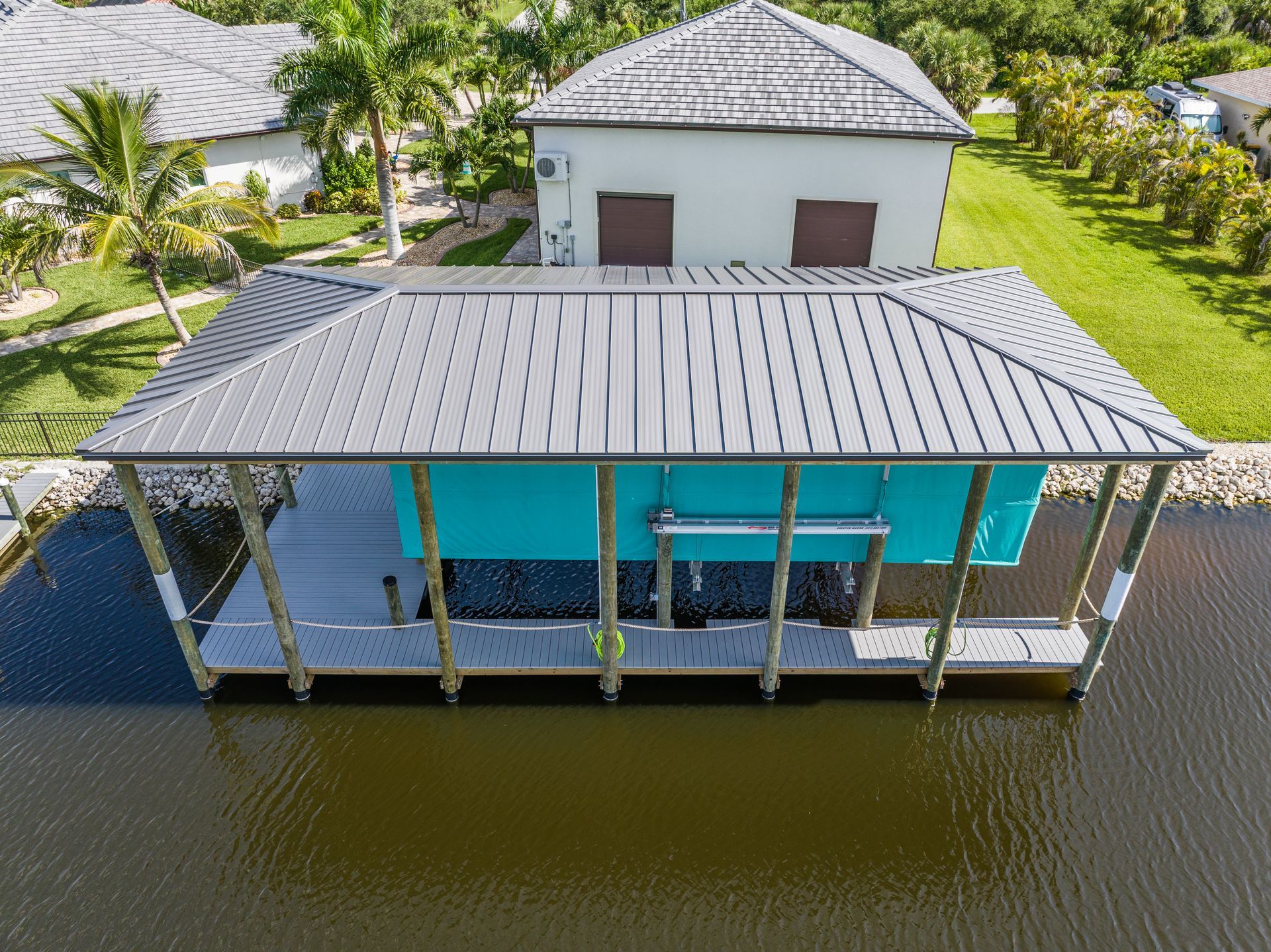 Boathouses — Englewood, FL — Creative Marine Construction