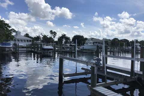 Boats On Dock — Englewood, FL — Creative Marine Construction