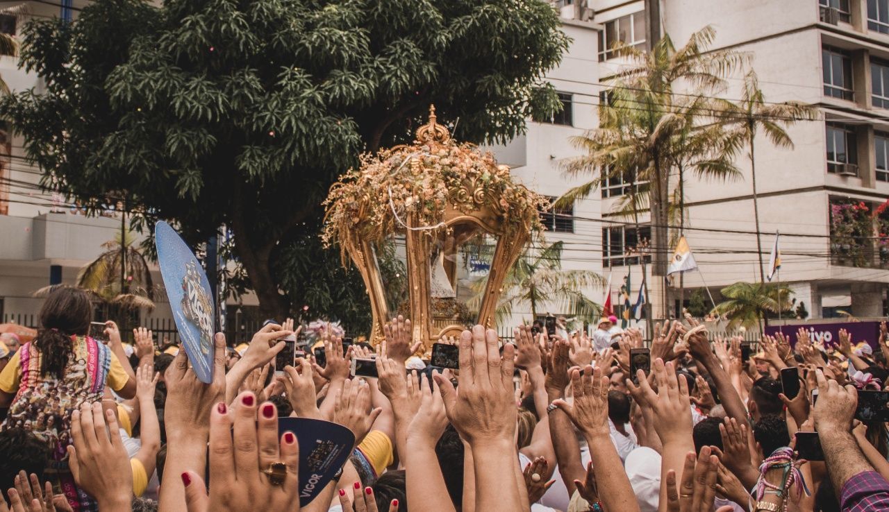 Procissão do Círio de Nazaré.
