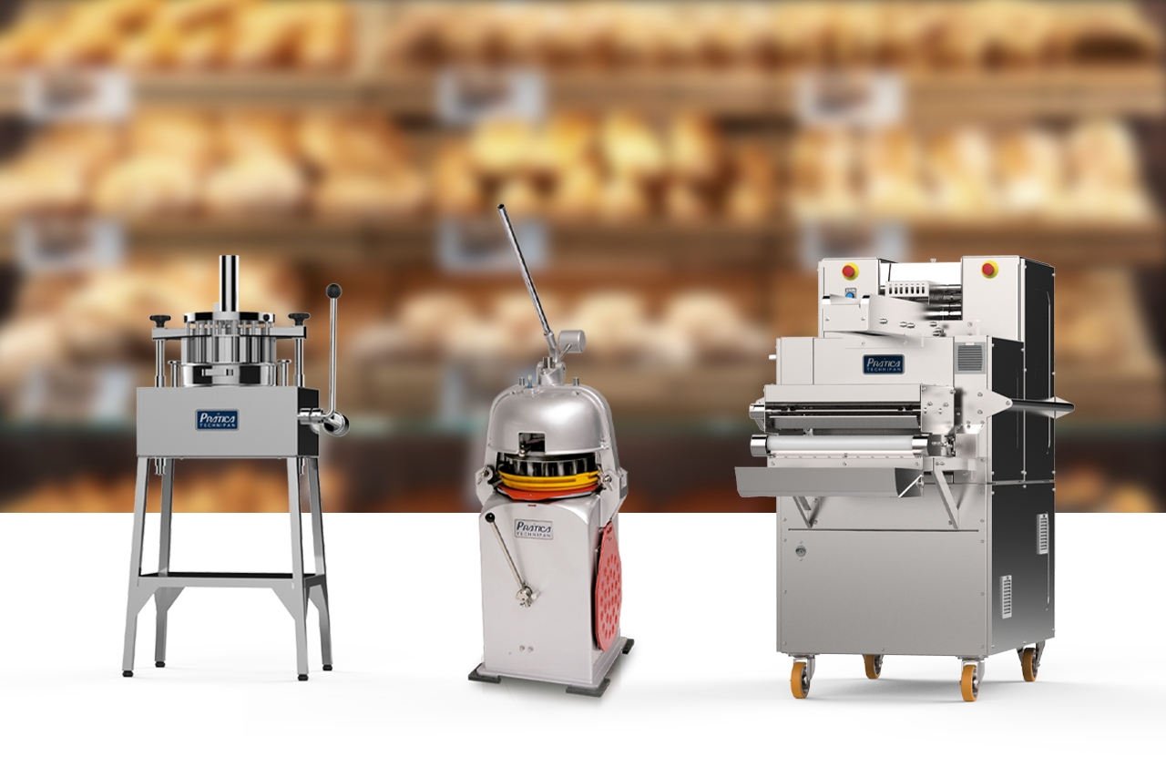 Divisoras de Pão Prática DM30, DB30 e Grupo Automático
