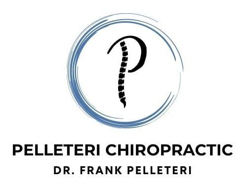 The logo for Pelleteri Chiropractic Dr. Frank Pelleteri in Saco, Maine