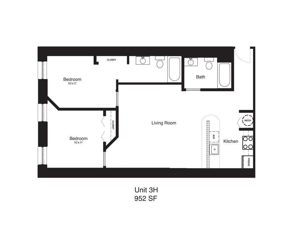 3H floorplan