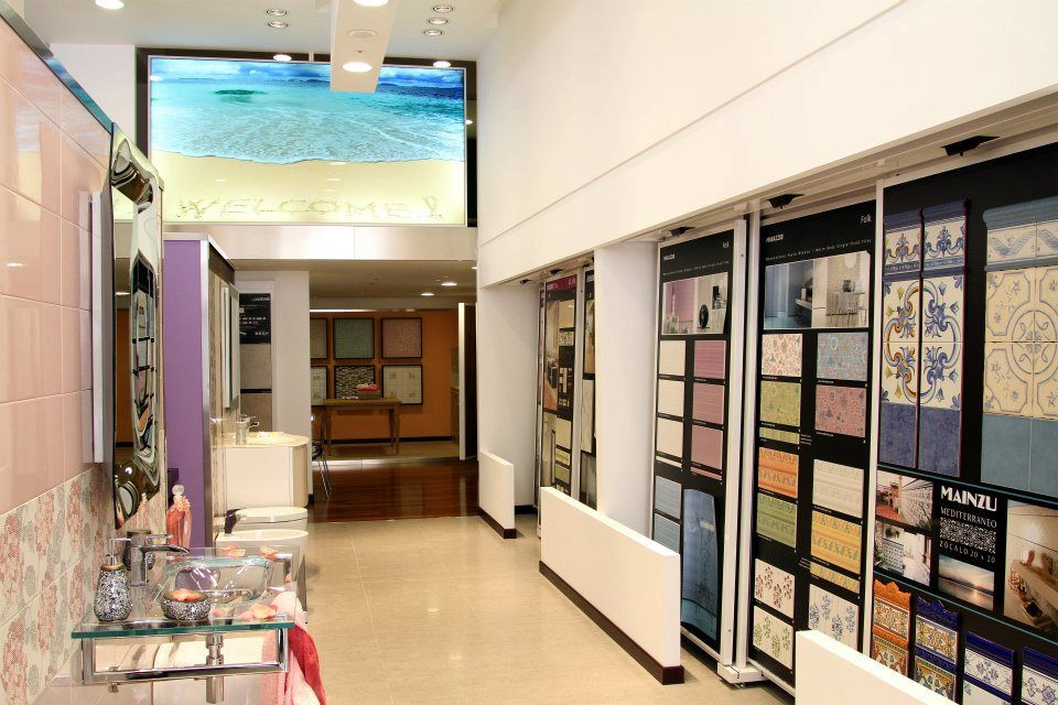 esposizione piastrelle