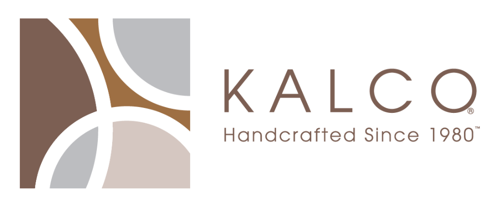 A logo for a company called kalco handcrafted since 1980