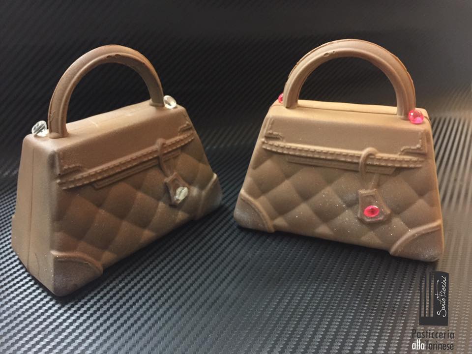 dolcetti a forma di borsette da donna