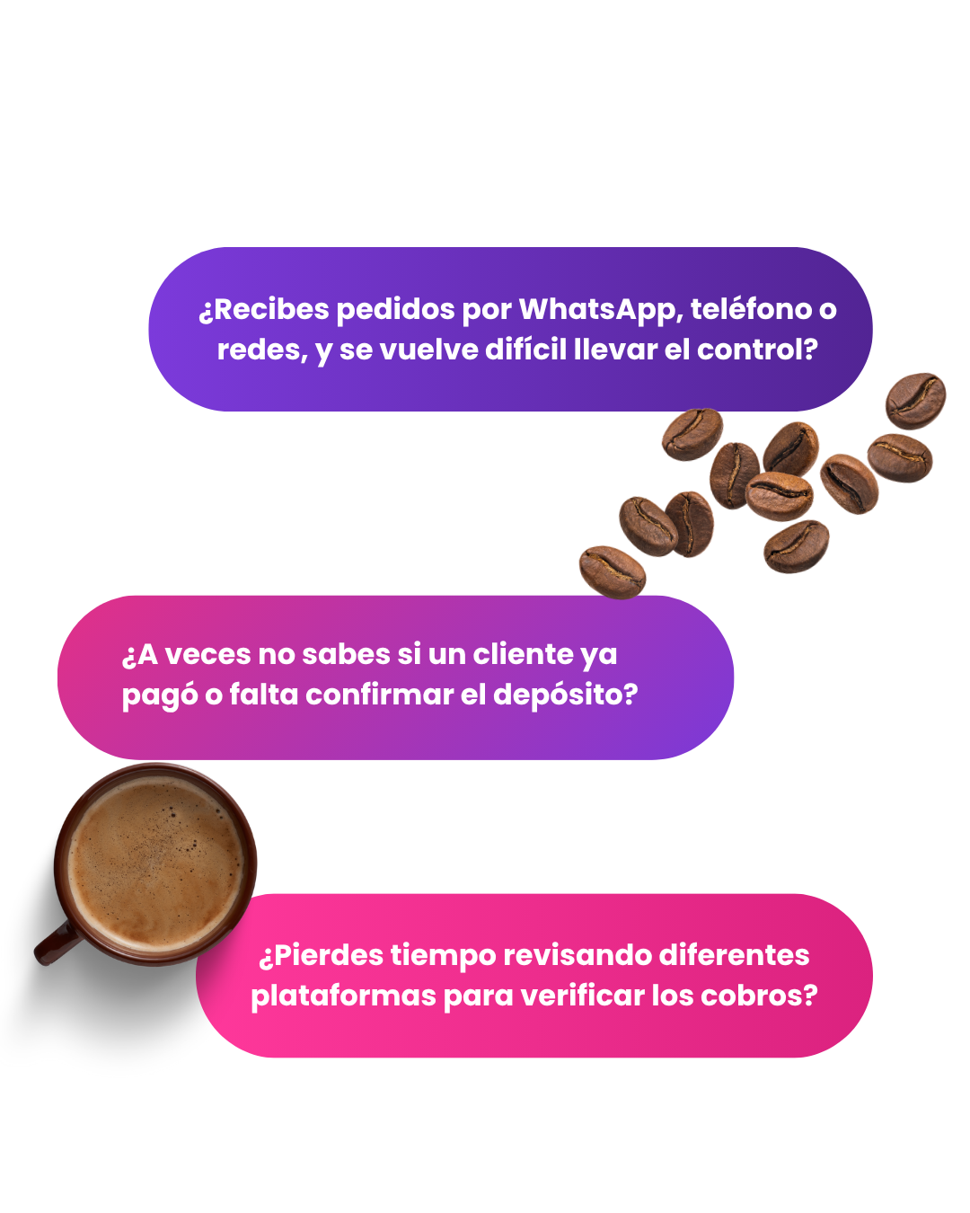Con emcorpay tus pedidos y pagos, en un flujo simple para tu cafetería.