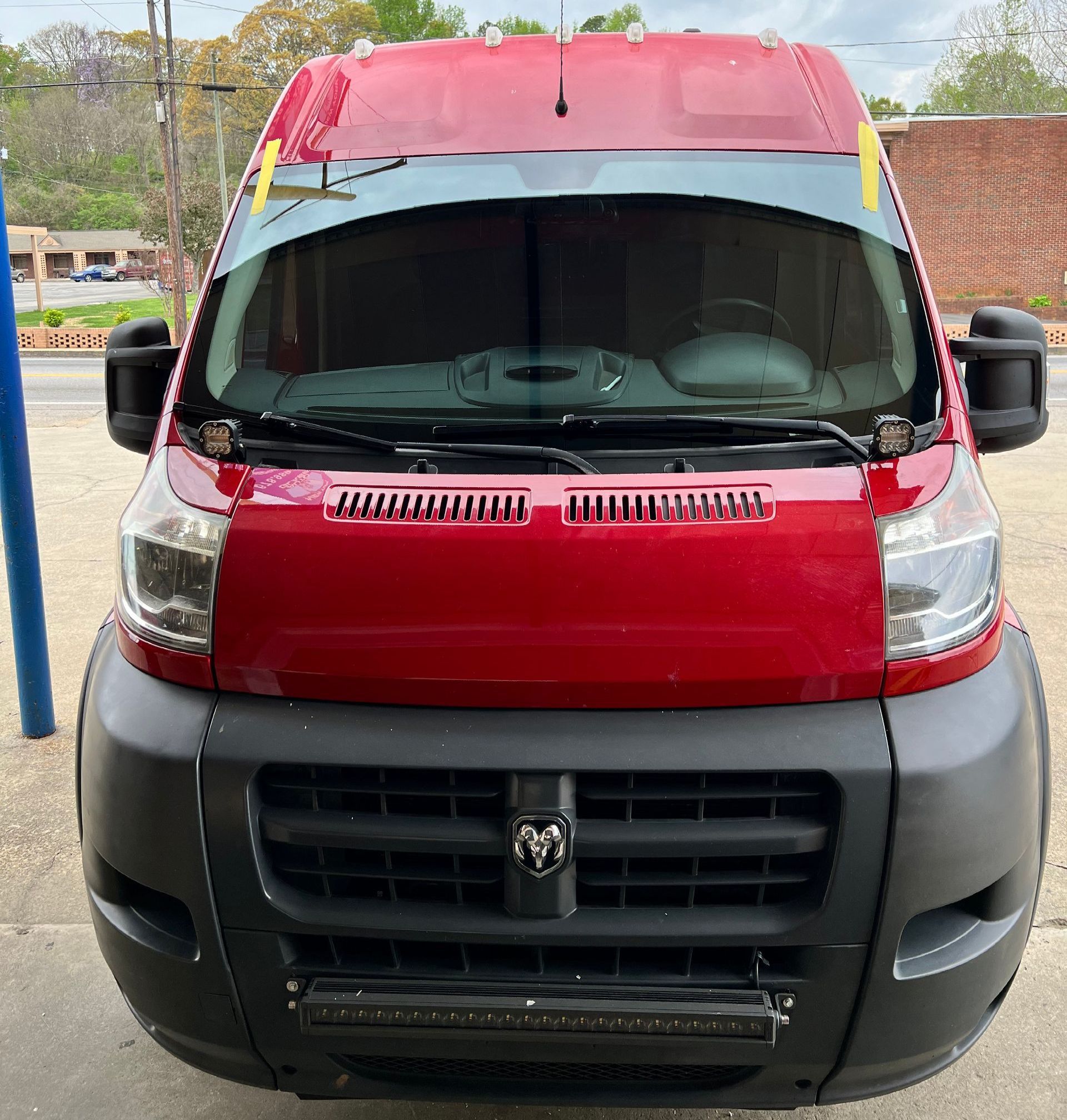 Fleet van windshield replacement in Gainesville, GA