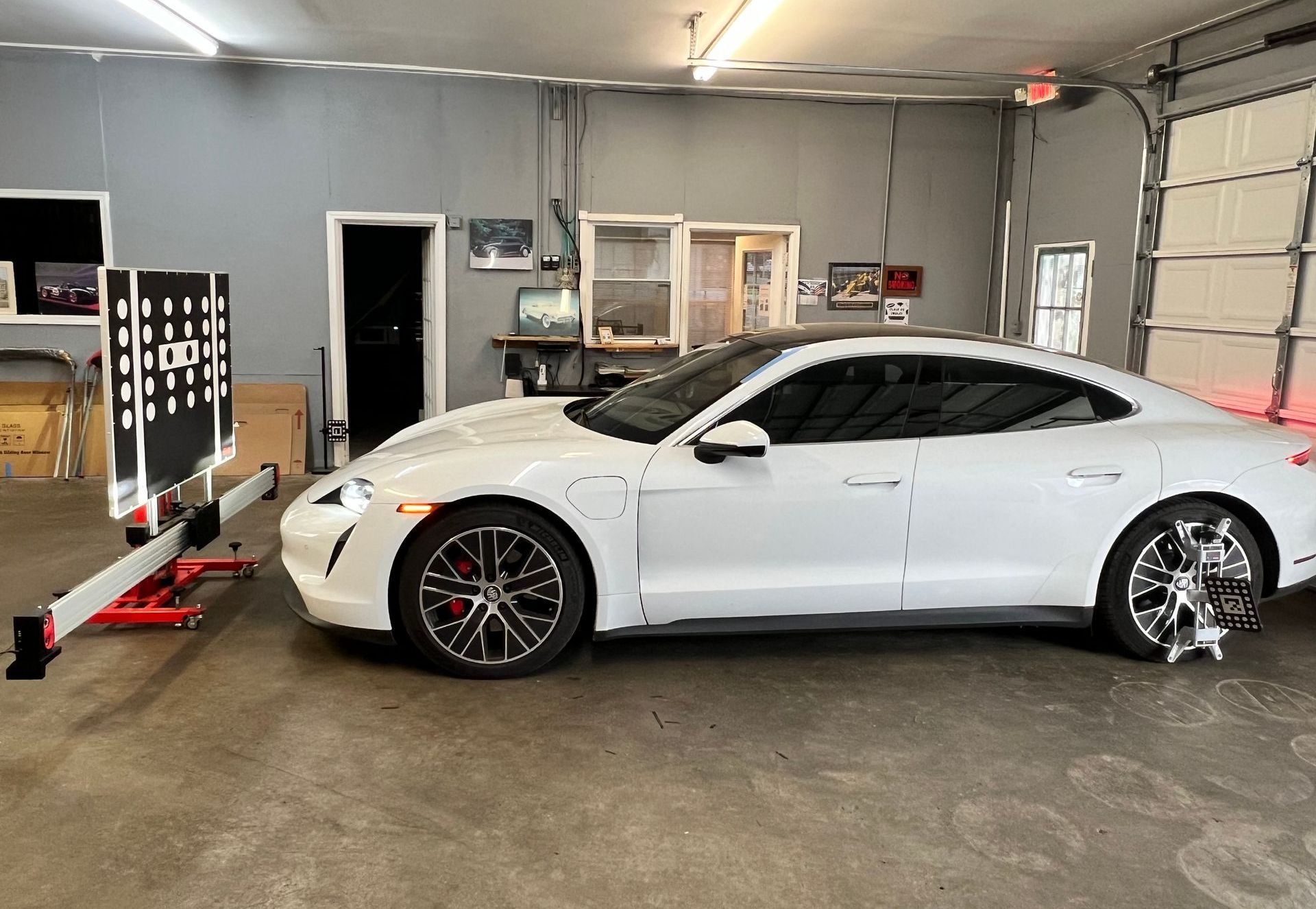 Windshield calibration near Gainesville, GA