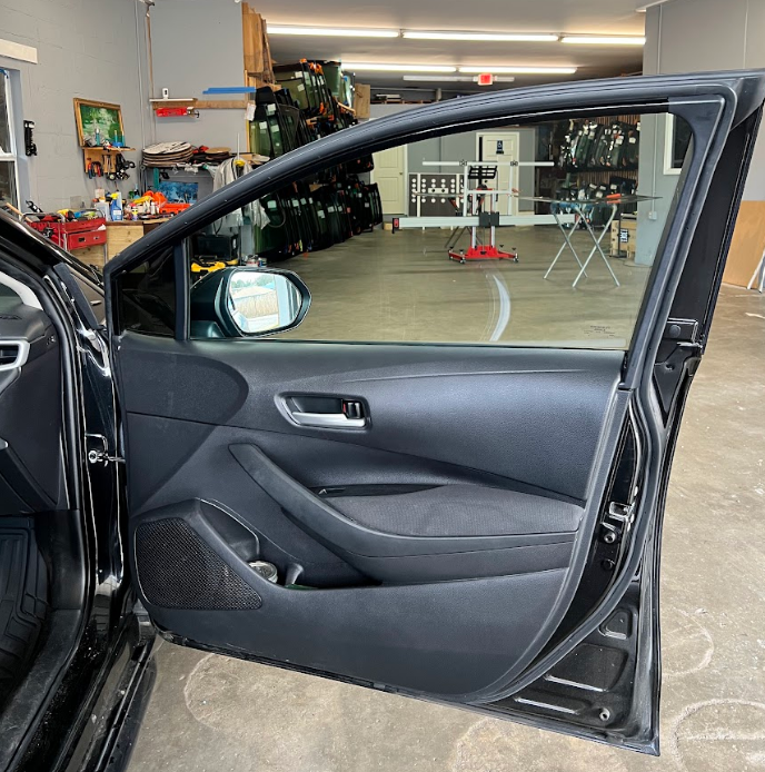 Before Power Window Repair on a Car in Gainesville, GA