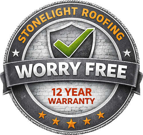 Pink Panther holding a checkered flag, Owens Corning logo, and 