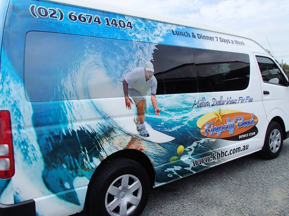 Red Car Vehicle Wrap - Printing Services in South Murwillumbah,NSW