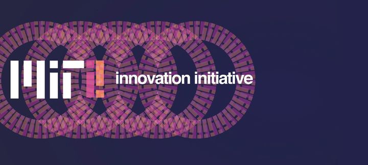 a mit innovation initiative logo on a purple background
