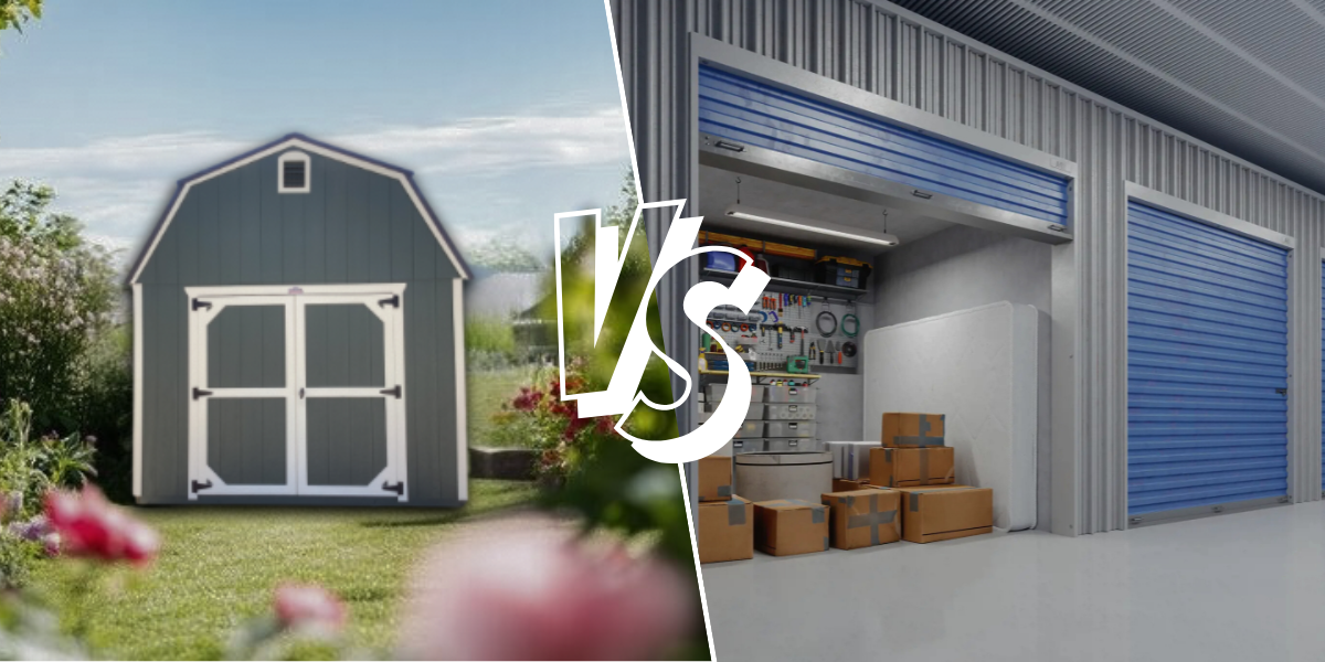 Shed vs. Storage Unit