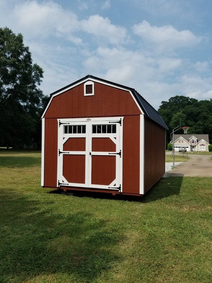 Stor-Mor+10x16+Rustic+Red+Barn+with+Lofts