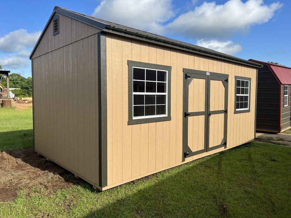 Stor-Mor 12x20 Side Utility Portable Shed