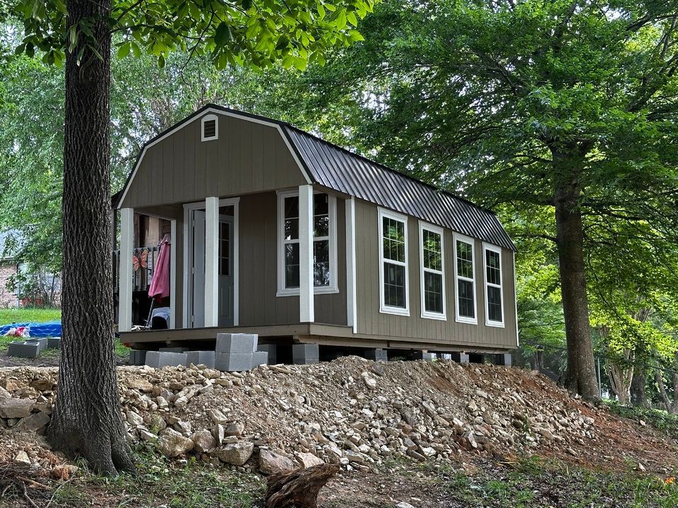 Stor-Mor+12x24+Cabin+Shed+with+Double+Loft