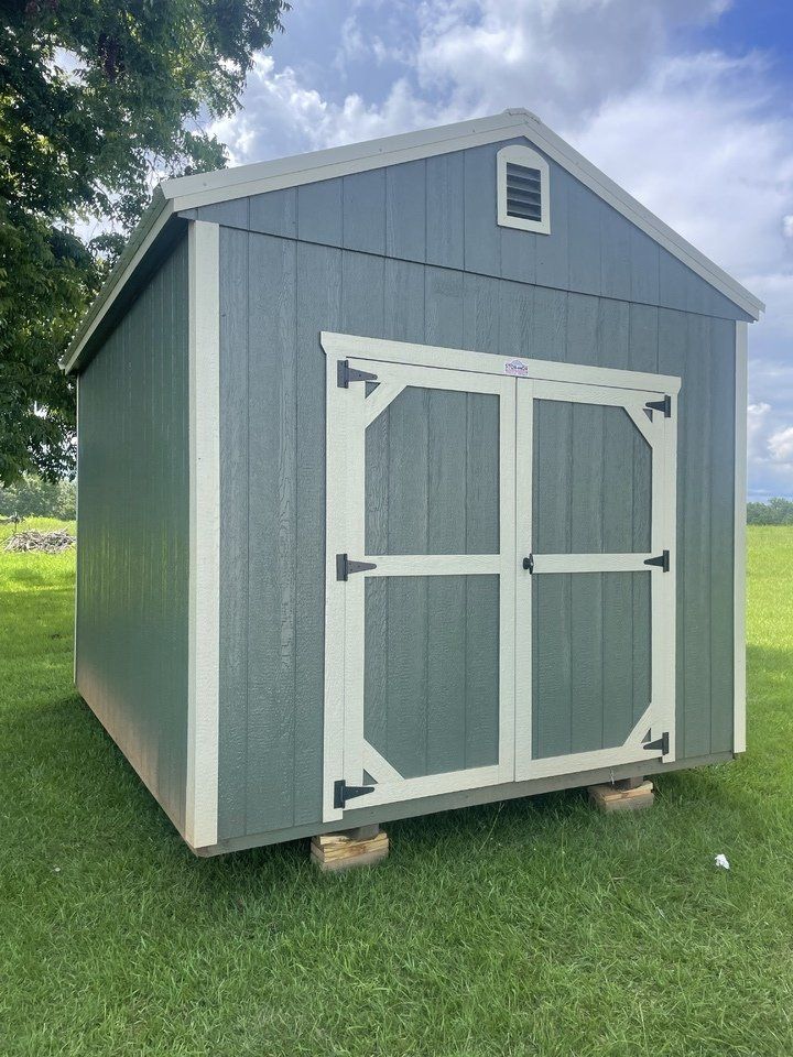 Standard Blue Utility Shed