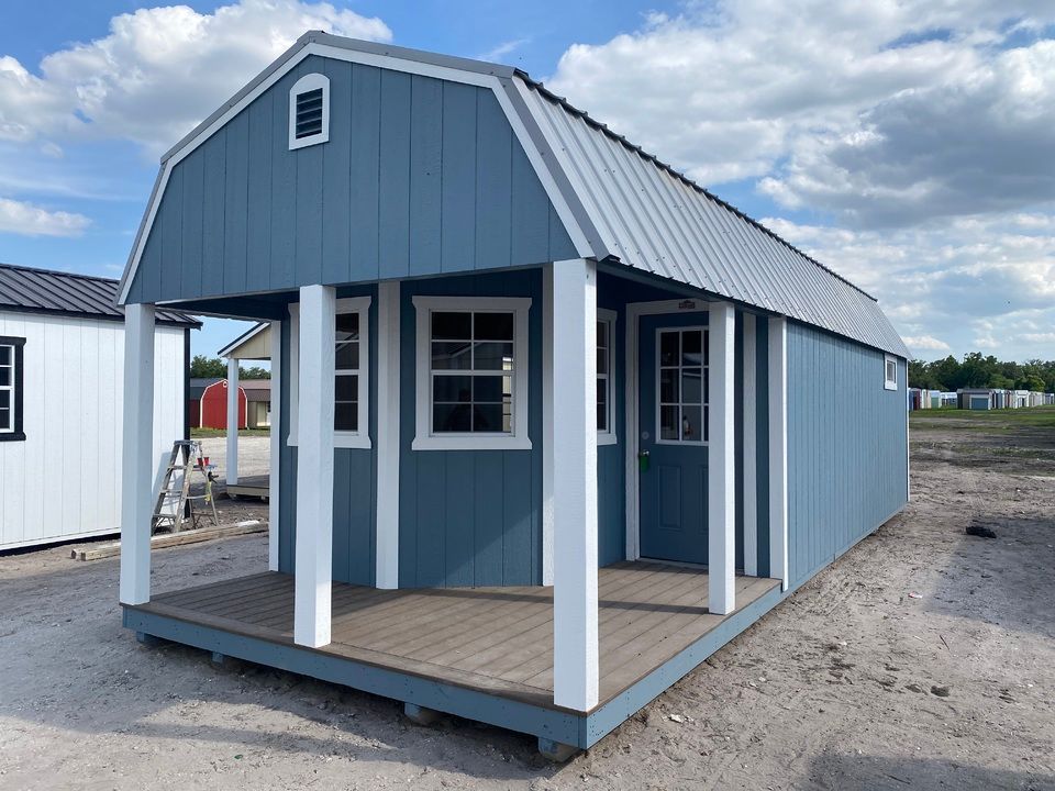 12x40+Deluxe+Lofted+Barn+Cabin