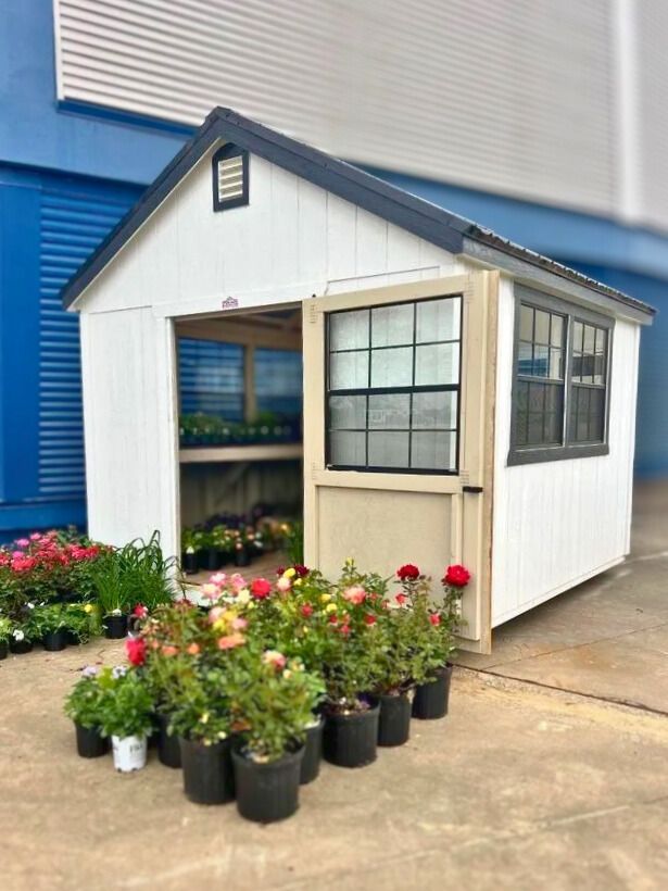 Garden Shed being used as storage