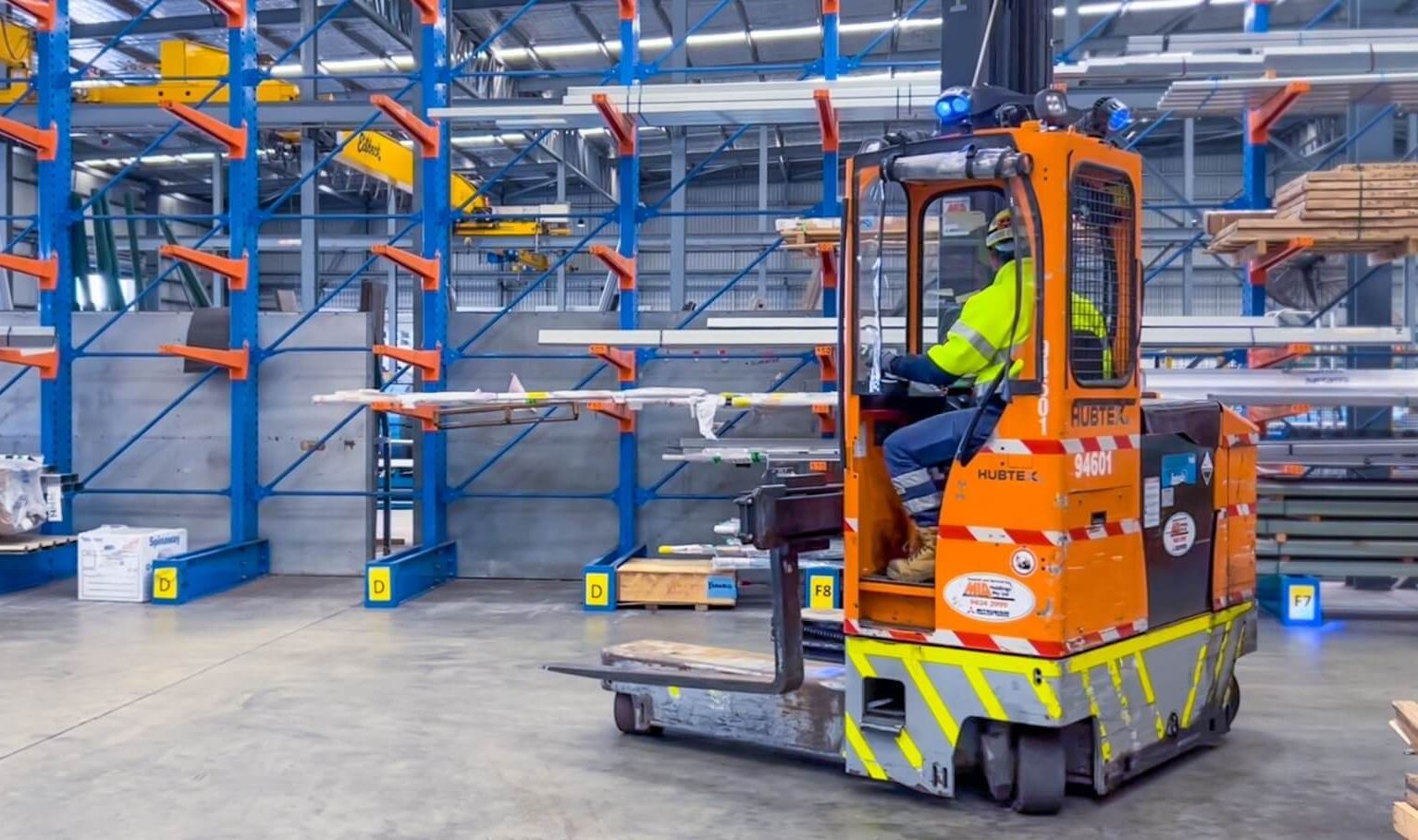 Warehouse Worker Scanning