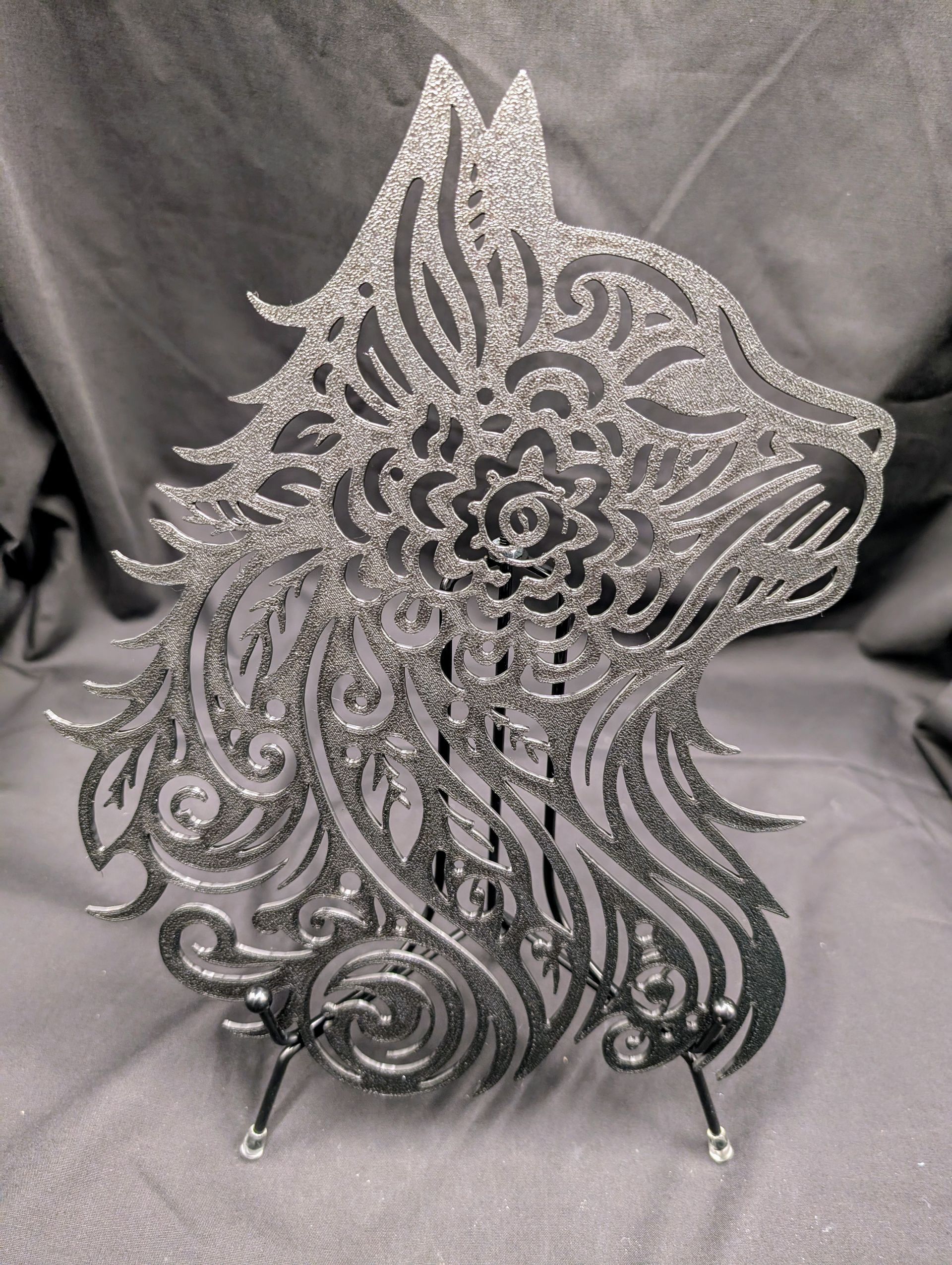 Maine Coon Cat Mandela Wall Art