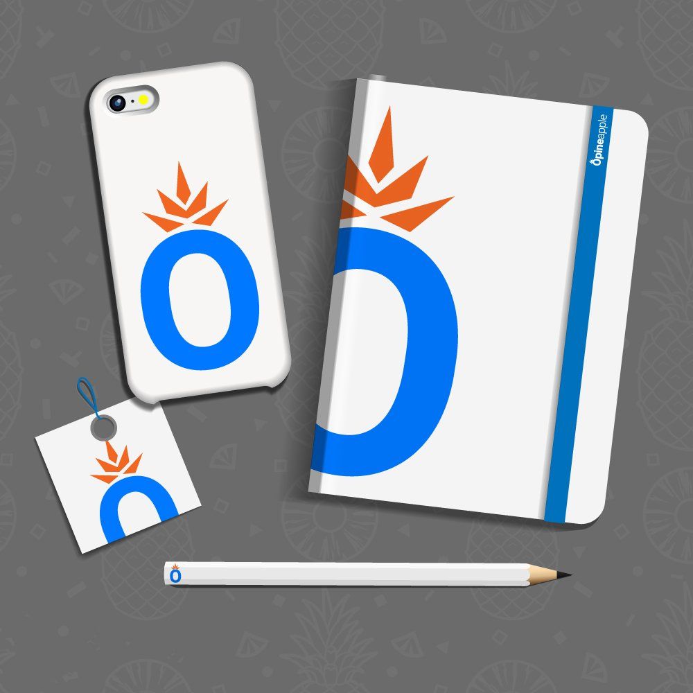 Promotional products text on an image with a notebook, phone case, and pencil.