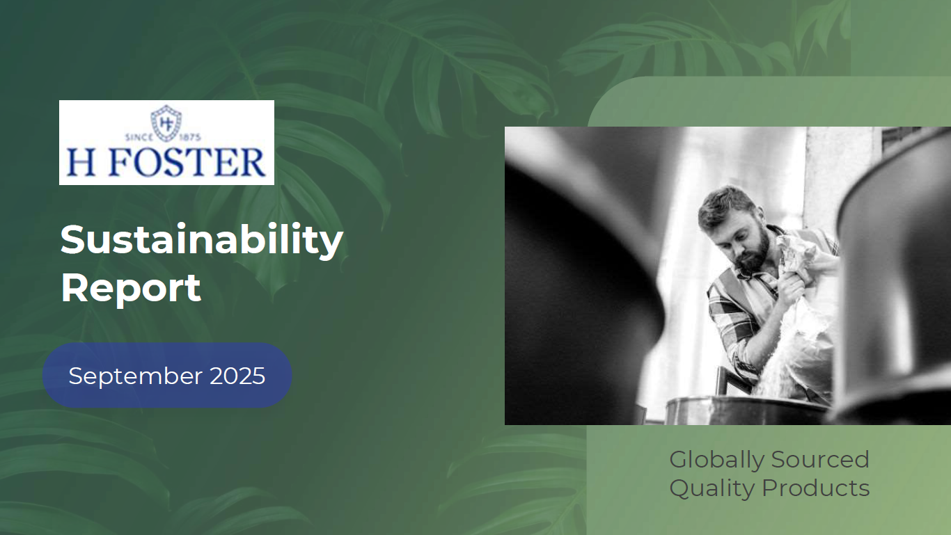 H Foster CSR Sustainability Report 2025 Cover Image
