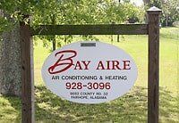 Sign—Air Conditioning Contractor in Fairhope, AL
