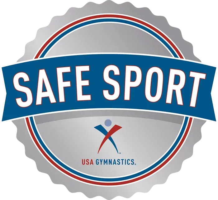 The logo for safe sport usa gymnastics