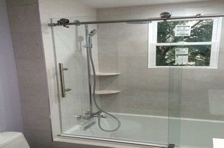 Framed Bathroom Door — Warren, NJ — Z & B Fine Euro Construction