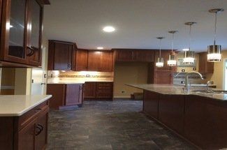 Wide View Of A Modern Kitchen — Warren, NJ — Z & B Fine Euro Construction