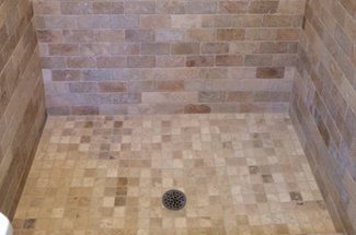 Tiled Shower Floor — Warren, NJ — Z & B Fine Euro Construction