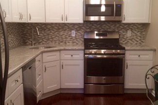 Modern Kitchen Countertop — Warren, NJ — Z & B Fine Euro Construction