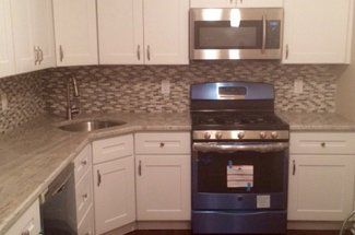 Countertop With Cabinets — Warren, NJ — Z & B Fine Euro Construction