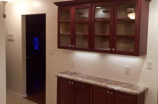 Wooden Cabinet Walls — Warren, NJ — Z & B Fine Euro Construction