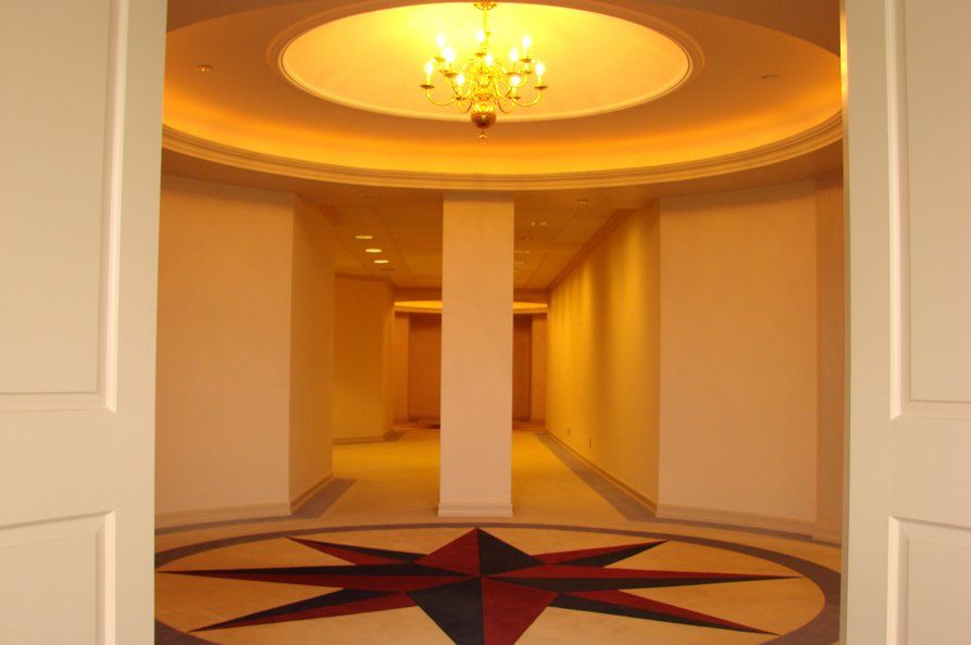 Commercial Hall With Chandelier — Warren, NJ — Z & B Fine Euro Construction