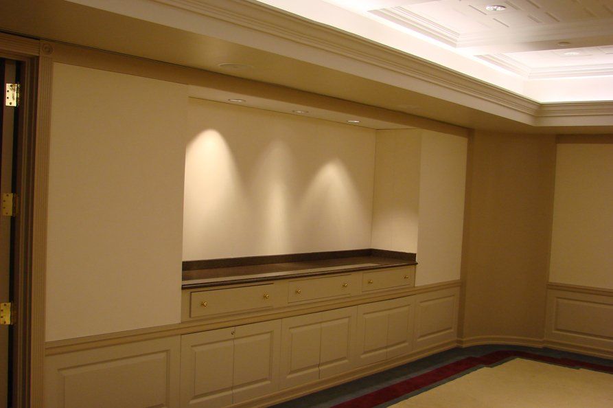 Room With Lights On The Side — Warren, NJ — Z & B Fine Euro Construction