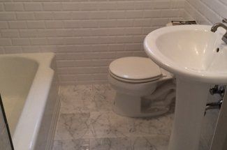 Clean Toilet, Sink And Bath Tub — Warren, NJ — Z & B Fine Euro Construction