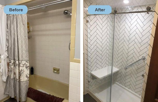 Tub To Shower Conversion Virginia, Turning Your Bathtub Into A Shower